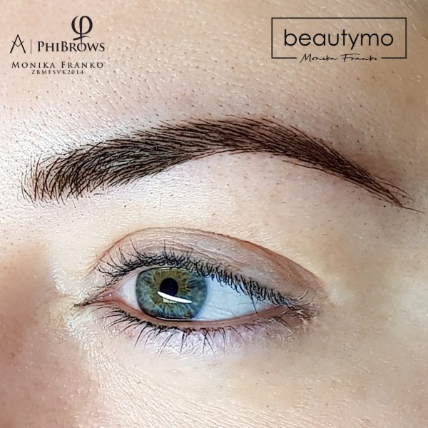 Beautymo - obočie - phibrows microblading - permanentný make-up